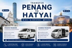 Penang to Hat Yai van